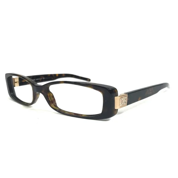 Dolce & Gabbana Eyeglasses Frames DG3006-B 502 Tortoise Crystals 52-16-130