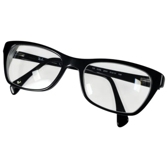 Ray-Ban RB 5298 2000 Eyeglasses Frames Only Black Full Rim Rectangular 51-17-135