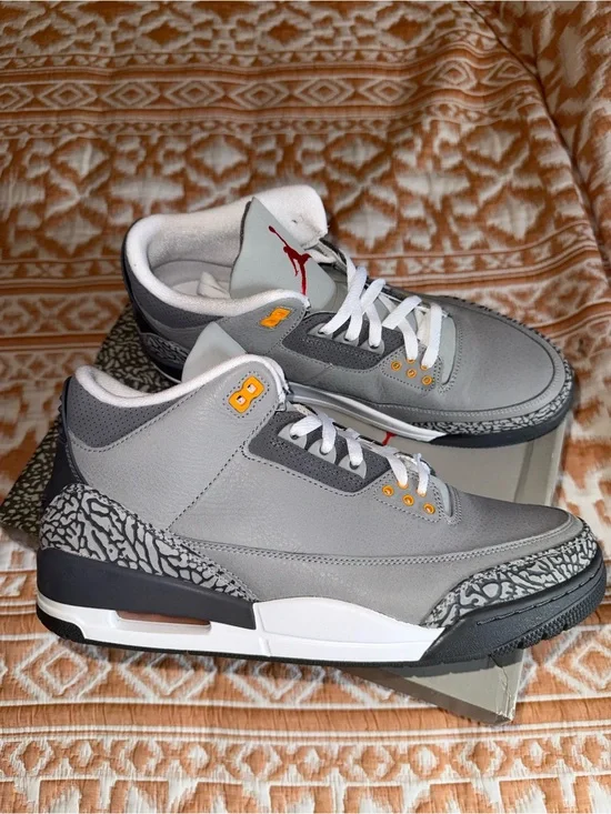 Air Jordan 3 Retro Cool Grey Size 12