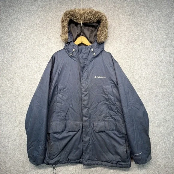 Columbia Jacket Mens XL Omni Heat 3-in-1 Hooded Insulated Full Zip