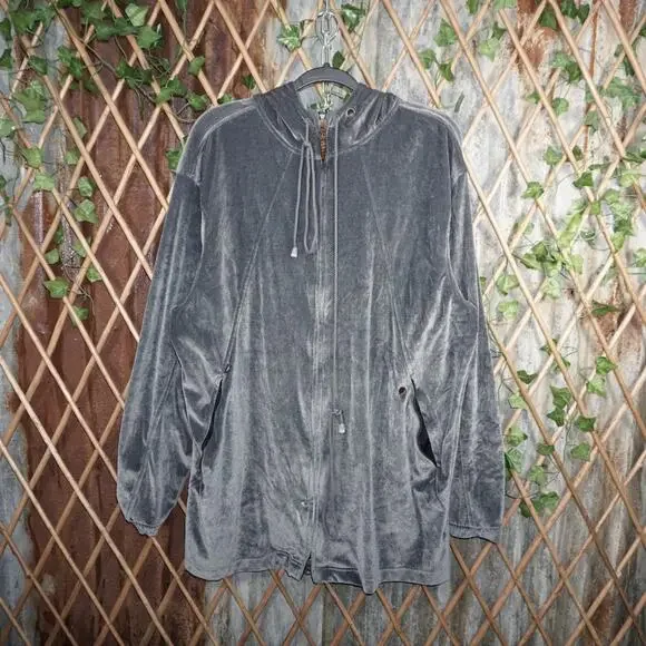 XL - Vintage Y2K Jordan Hoodies michael nike velour zip warm