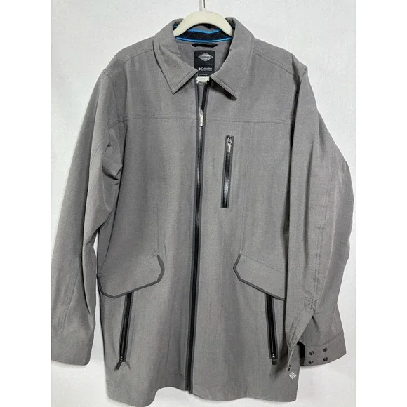 Columbia ~ Transit Zone Shell II Men's Water & Wind Resistant Jacket Size Large