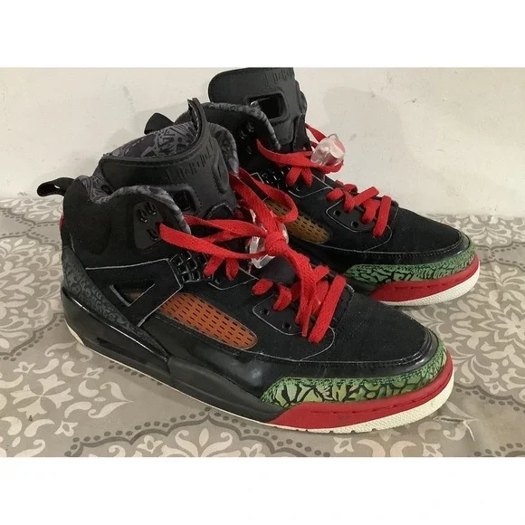 Jordan Spizike Men's Sneakers Black/Red Size 8.5