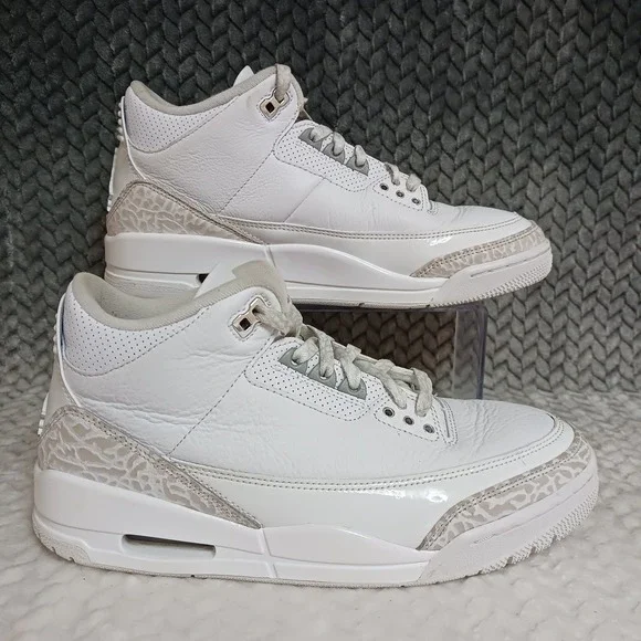 Air Jordan 3 Retro 2025 Pure Money Men's Sneakers Shoes Size 8.5