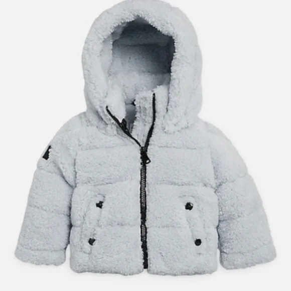 SAM. Baby Boys' & Girls' Snowbunny Fleece Quilted Down Jacket