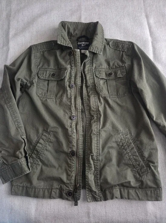 OshKosh B'gosh Olive Green Utility Jacket