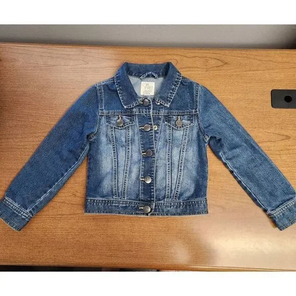 Children's Place Girls SMALL (5-6) denim jacket