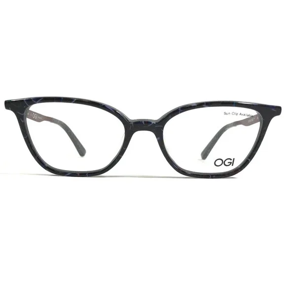 Ogi HERITAGE Eyeglasses Frames 9109/1939 Purple Red Cat Eye Full Rim 49-17-135