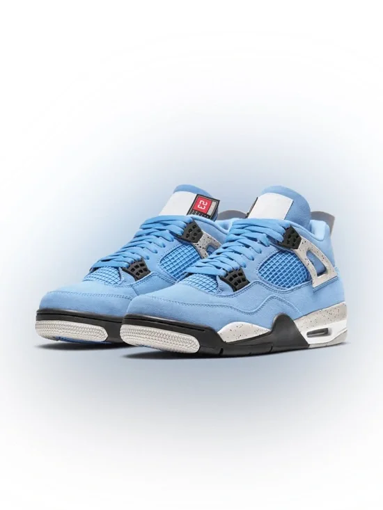 Brand New Nike Jordan 4 Retro “University Blue” Size: US M 7.5 / W 9