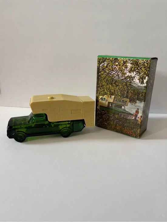 Vintage Avon “The Camper” Aftershave Decanter