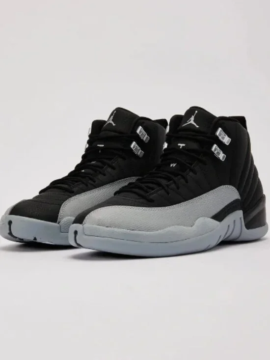 Air Jordan 12 Retro Black Wolf Grey