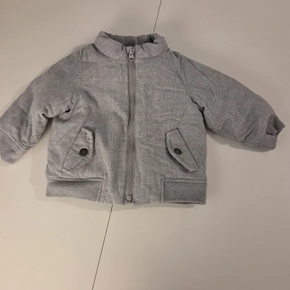 GAP Kids - Gray Puffer Jacket - 18-24 Months