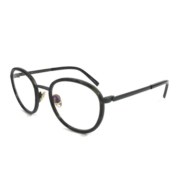 Tom Davies Eyeglasses Frames TD741 Col. 2207 Matte and Polished Black 47-19-140