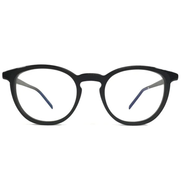 Tom Davies Eyeglasses Frames TD745 Col. 2250 Polished Shiny Black 48-20-140