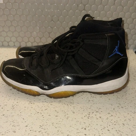 Nike Jordan 11 Space Jam 2009 Black and Blue Men's Sneakers size 12