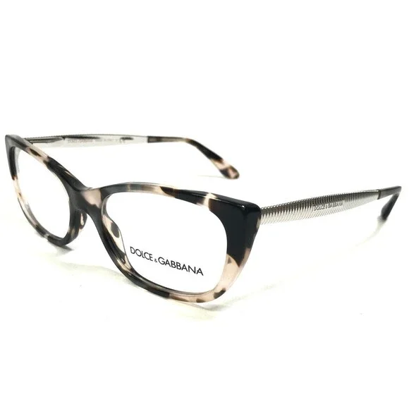 Dolce & Gabbana Eyeglasses Frames DG3279 3120 Gray Tortoise Silver 51-16-140
