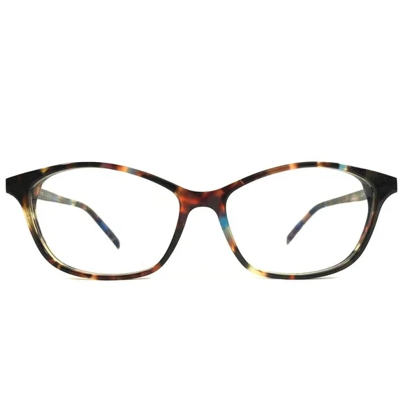 Tom Davies Eyeglasses Frames TD702 Col. 1979 Blue Brown Tortoise 51-15-140
