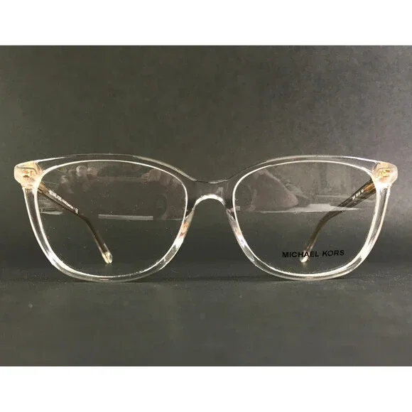 Michael Kors Eyeglasses Frames MK4067U Santa Clara 3015 Crystal Gold 55-16-140