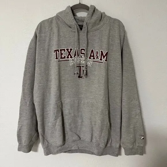 Pro Player Texas A&M Aggies Men's Gray Pullover Hoodie Size 2XL