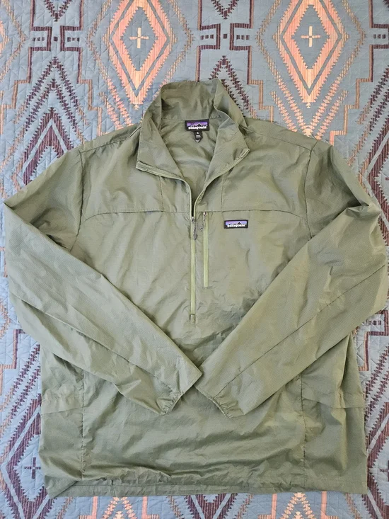 Patagonia Houdini Stash Half-Zip Windbreaker Pullover