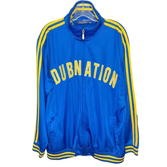 Renegade Golden State Warriors Dub Nation Fan Jacket Size Large
