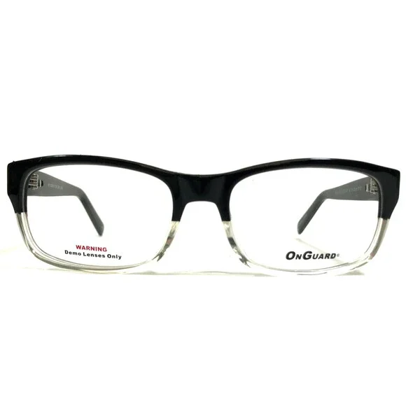 OnGuard Safety Goggles Eyeglasses Frames OG-015 BLACK CLEAR Z87-2+ 52-17-140