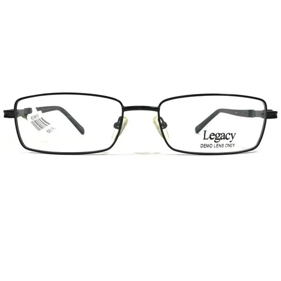 Legacy MM 1011 BK Eyeglasses Frames Black Rectangular Full Rim 55-18-145