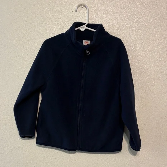 Navy Blue‎ Fleece Jacket