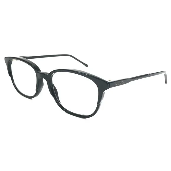 Gucci Eyeglasses Frames GG1213O 001 Polished Black Cat Eye 53-18-145