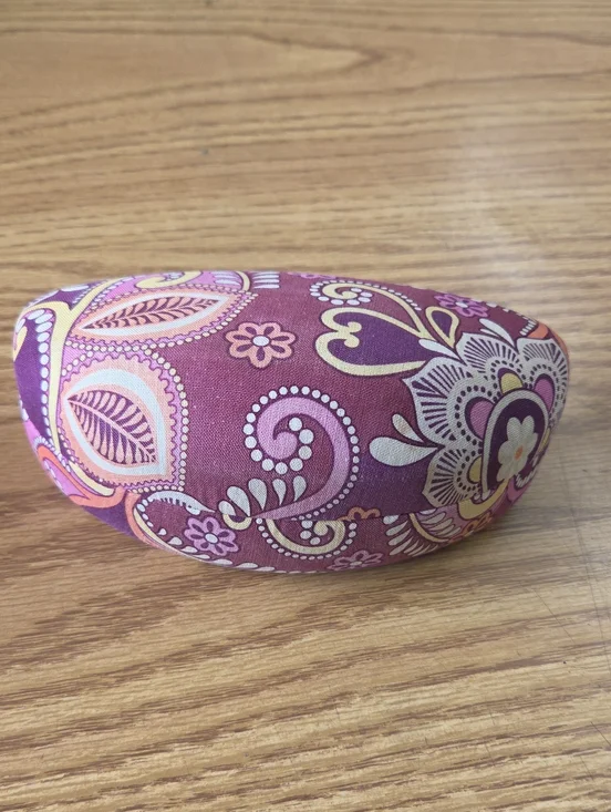 Purple Floral Vera Bradley Women's Sunglasses Case