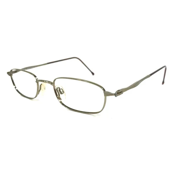 Red Rose Eyeglasses Frames RR474 Col. G30 Gunmetal Rectangle Wire Rim 47-19-140