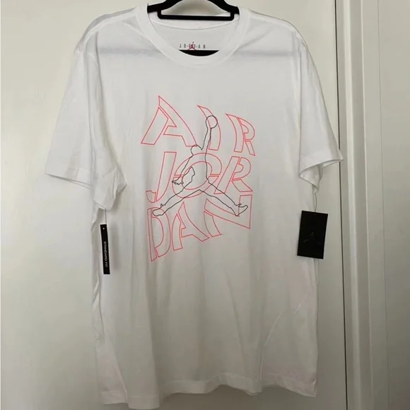 Air Jordan Men's Logo Graphic Short Sleeve Tee Size XL