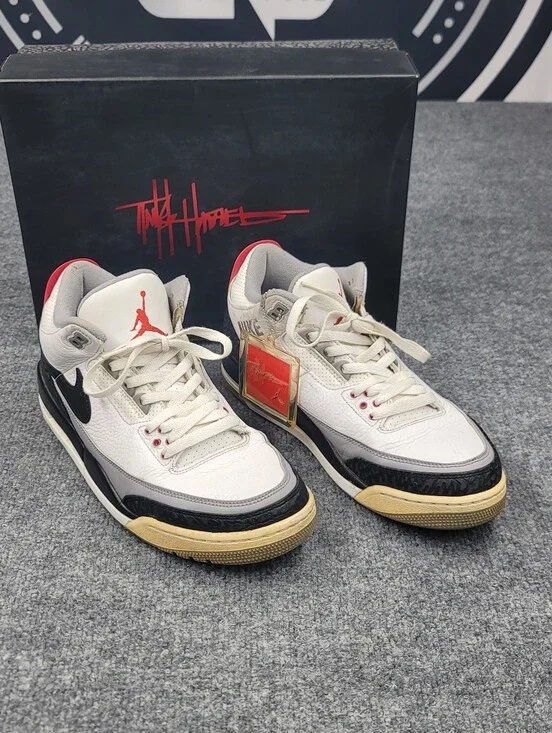 Air Jordan 3 Retro NRG Tinker Hatfield Size 10 W/ Box & Hang Tag