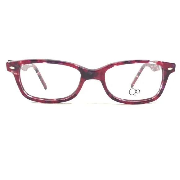 Ocean Pacific OP 817 PINK MULTI Eyeglasses Frames Rectangular Tortoise 45-16-130