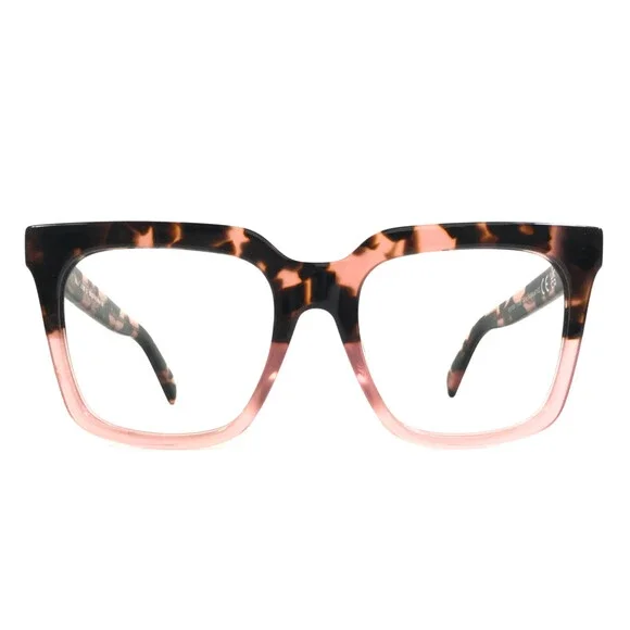 Maui Jim Eyeglasses Frames ROOFTOPS MJ898-09 Pink Tortoise Full Rim 54-20-145