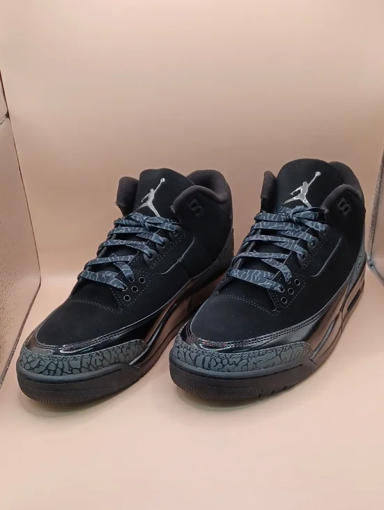 NWOB Nike Air Jordan 3 Retro Sneaker 2025-Black Cat Men Size 8.5 US CT8532-001
