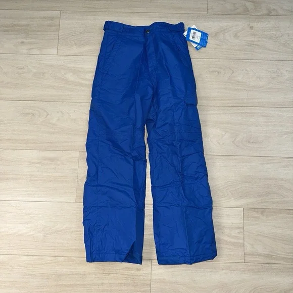 NEW Columbia Ice Slope II Pants Youth Size Medium 10-12 Blue‎ Snowboard Skiing