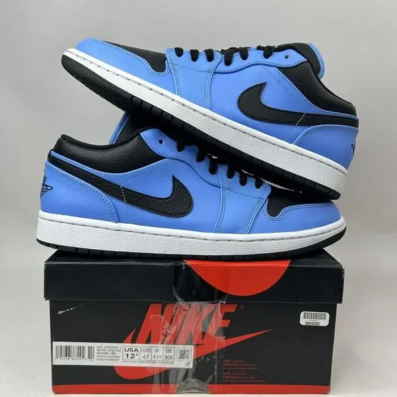 Nike Shoes Air Jordan 1 Retro Low “University Blue/UNC” 2024