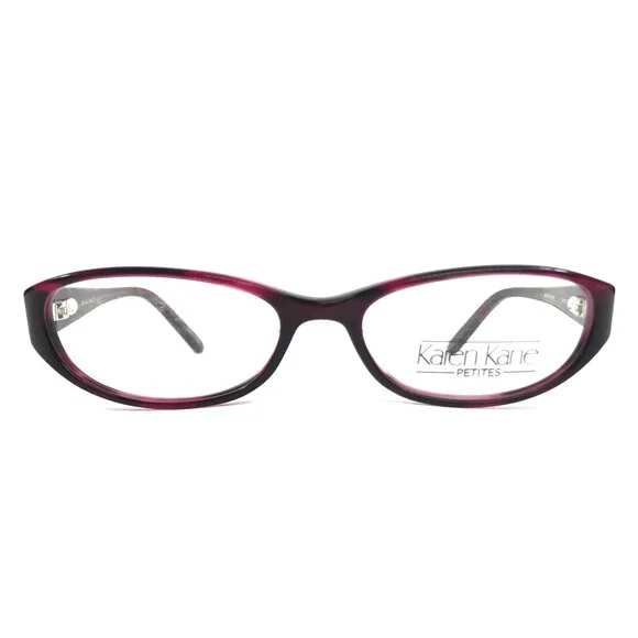 Karen Kane Petites Eyeglasses Frames CARNATION ORCHID Purple Tortoise 49-15-135