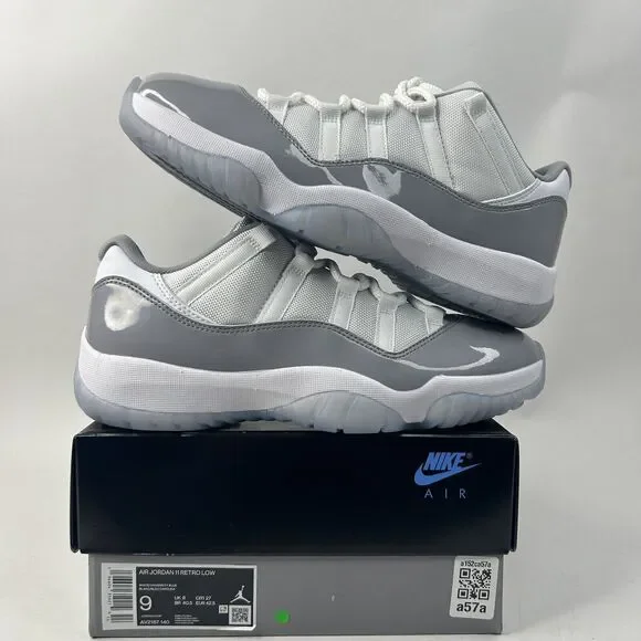 Nike Shoes Air Jordan 11 Retro Low “Cement Grey” 2024