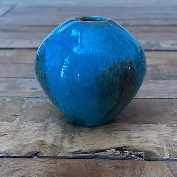 Studio Art Pottery Stoneware Vase 3
