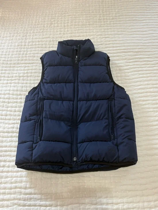 GAP Navy Kids Puffer Vest