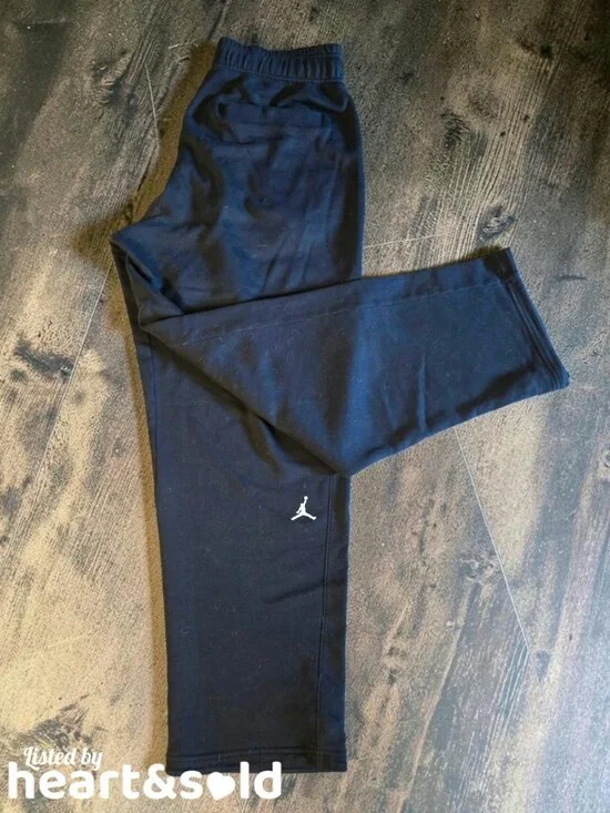 Mens Jordan Black Utility Sweatpants