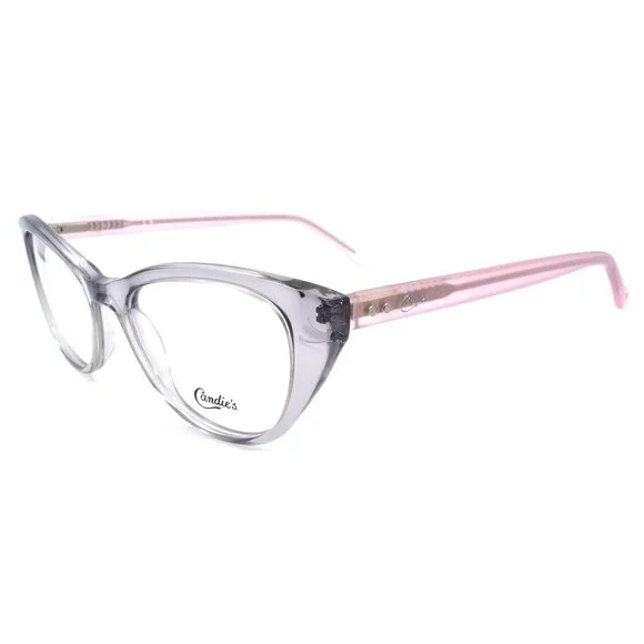 Candie's CA0178 020 Women's Eyeglasses Frames Cat Eye 50-17-140 Grey Crystal
