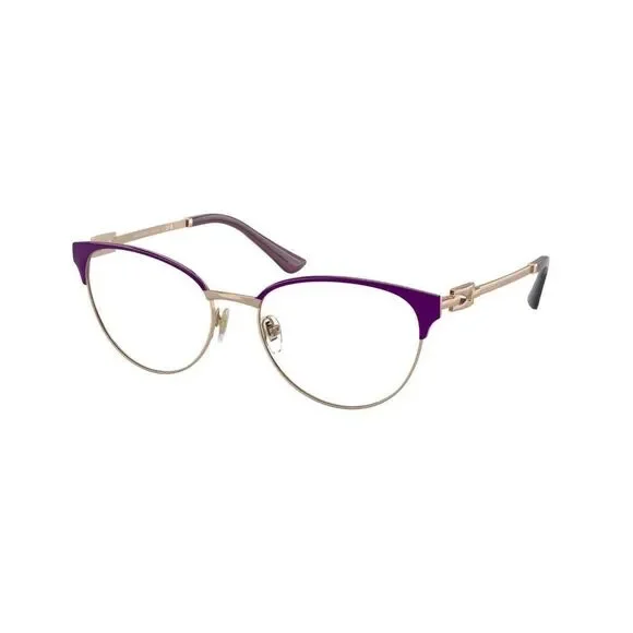 NWT Bvlgari BV2247 Purple Gold 54mm Eyeglasses