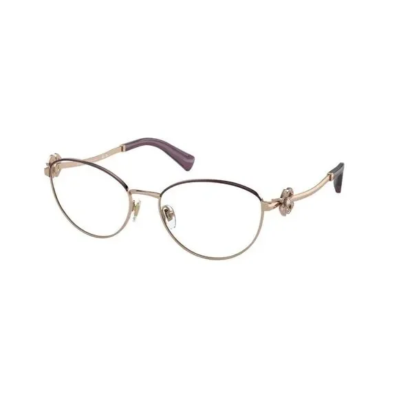 NWT Bvlgari BV2248B Gold Purple 54mm Eyeglasses
