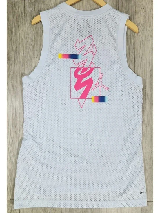 Air Jordan Zion Dri-Fit Tank Top Jersey Basketball Mens Size M DR2111-453 #12