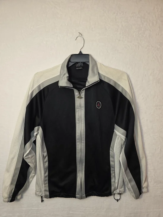 Jordan Black and Gray Track Jacket