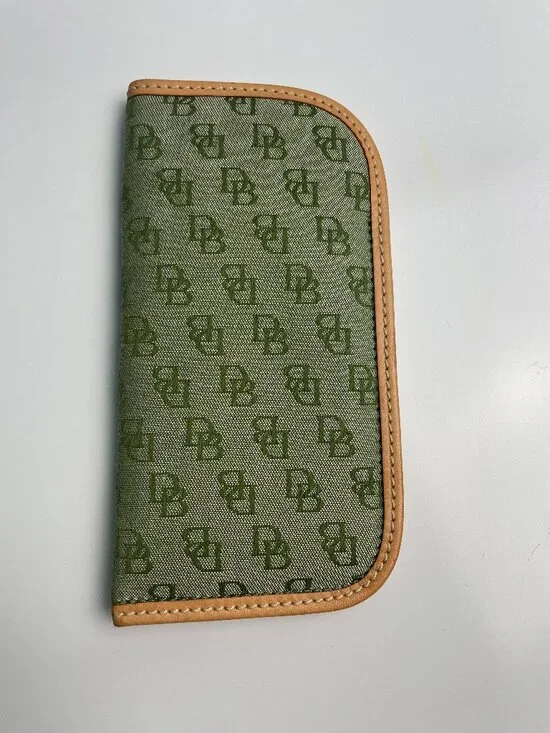 Vintage Dooney & Bourke Monogram eyeglass case