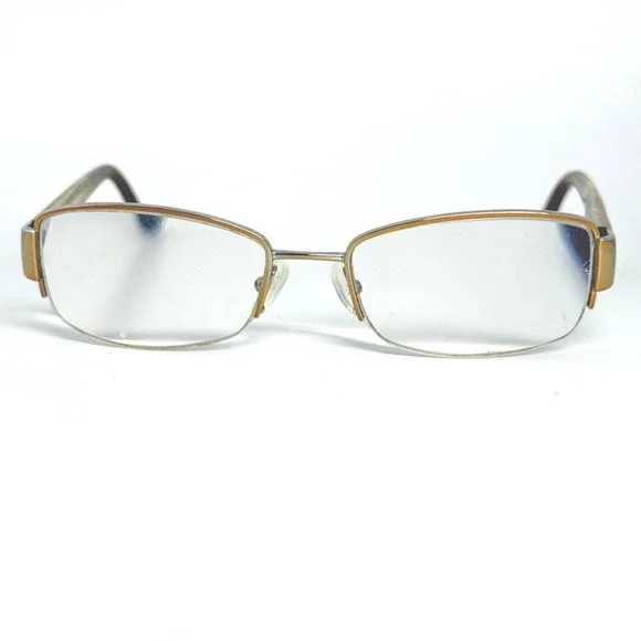 Vogue Eyeglasses VO 3818 813‎ Brown Tortoise Gold Rectangular 51-17-135 21941